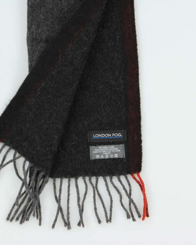 Vintage London Fog Wool & Cashmere Scarf