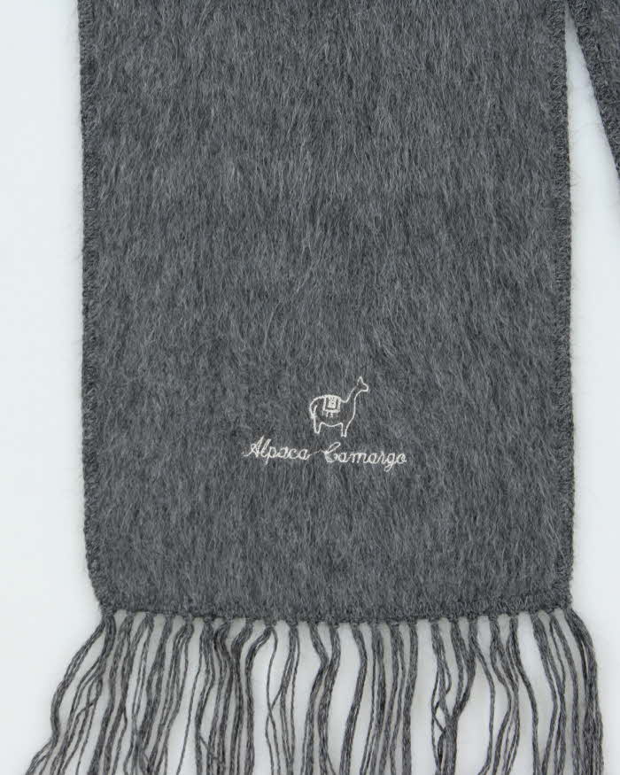 Vintage Alpaca Camargo Scarf