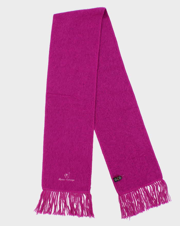 Vintage Alpaca Camargo Scarf