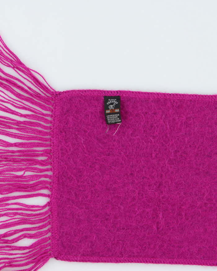 Vintage Alpaca Camargo Scarf