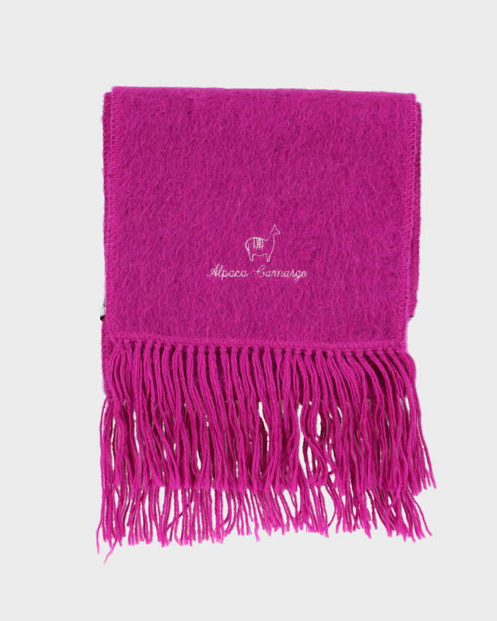 Vintage Alpaca Camargo Scarf