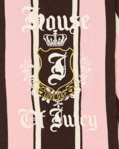 Juicy Couture Embroidered Logo Pure Wool Scarf