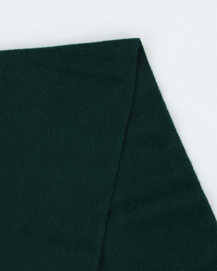 Vintage 1980s Green Pringle Cashmere Scarf