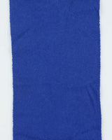 Vintage 1980s Hudson's Bay Merino Wool Hand Woven Electric Blue Unisex Scarf