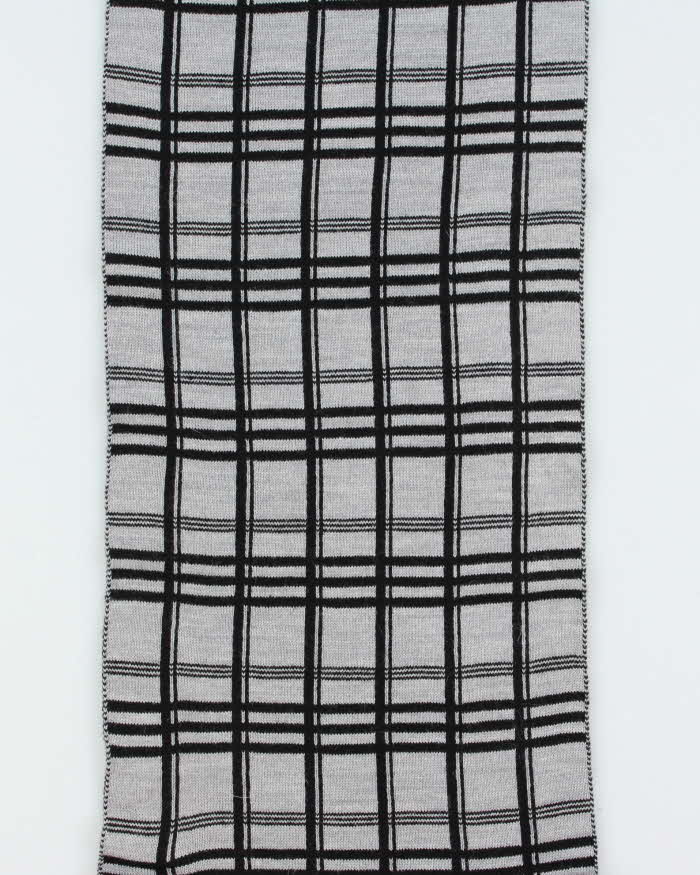 Vintage Kate Spade Check Bow Reversible Unisex Scarf