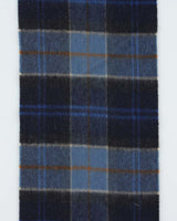 Vintage 00s Barbour Cashmere Merino Wool Blend Check Fringed Unisex Scarf