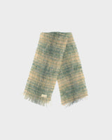 Vintage 1970s Eaton's Scottish Mohair &amp; Wool Blend Fringed Scarf