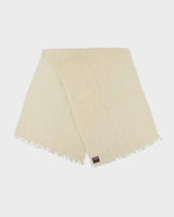 Vintage 1970s Donegal Design Mohair Wool Blend Oversized Fringed Scarf