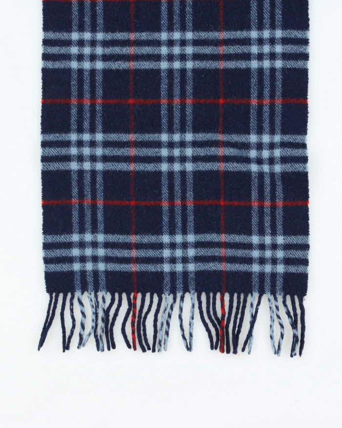 Vintage 90s Burberrys Wool Scarf