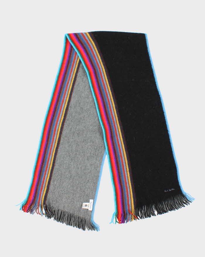 Vintage Paul Smith Stripe Wool Scarf