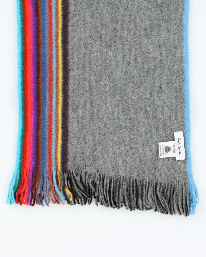 Vintage Paul Smith Stripe Wool Scarf
