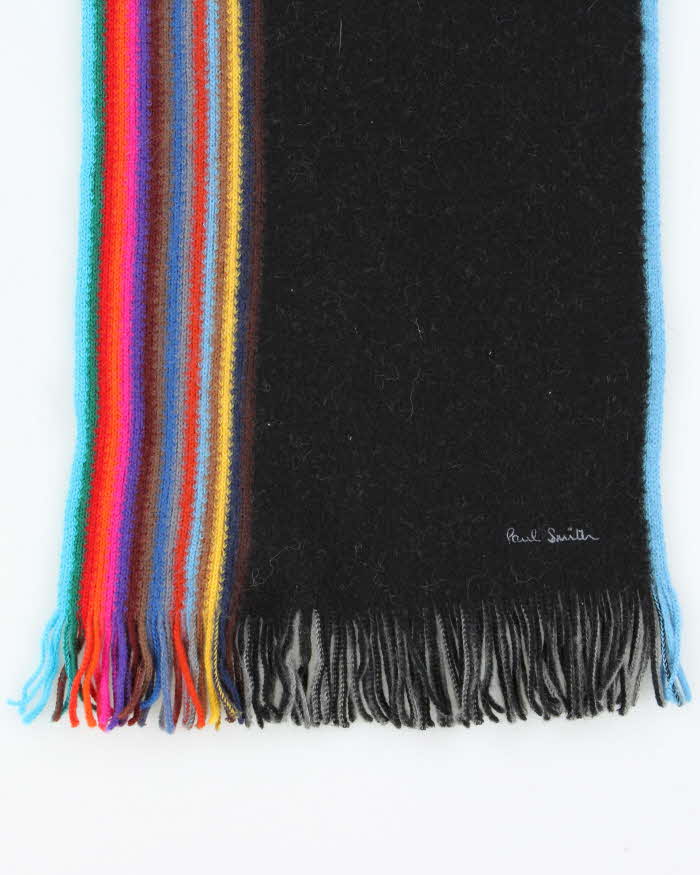 Vintage Paul Smith Stripe Wool Scarf