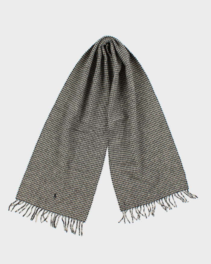 Vintage Ralph Lauren Dogtooth Scarf