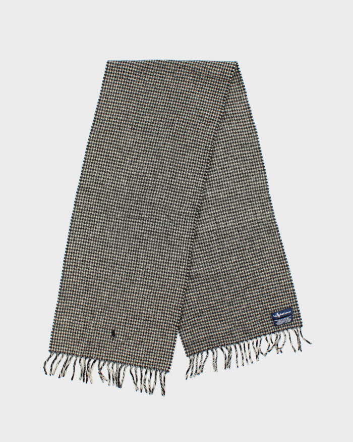 Vintage Ralph Lauren Dogtooth Scarf
