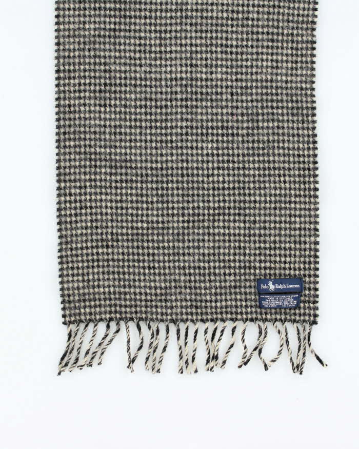 Vintage Ralph Lauren Dogtooth Scarf
