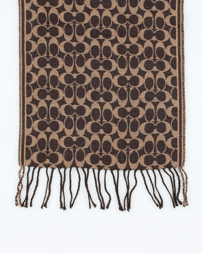 Vintage 00s Coach Wool Scarf