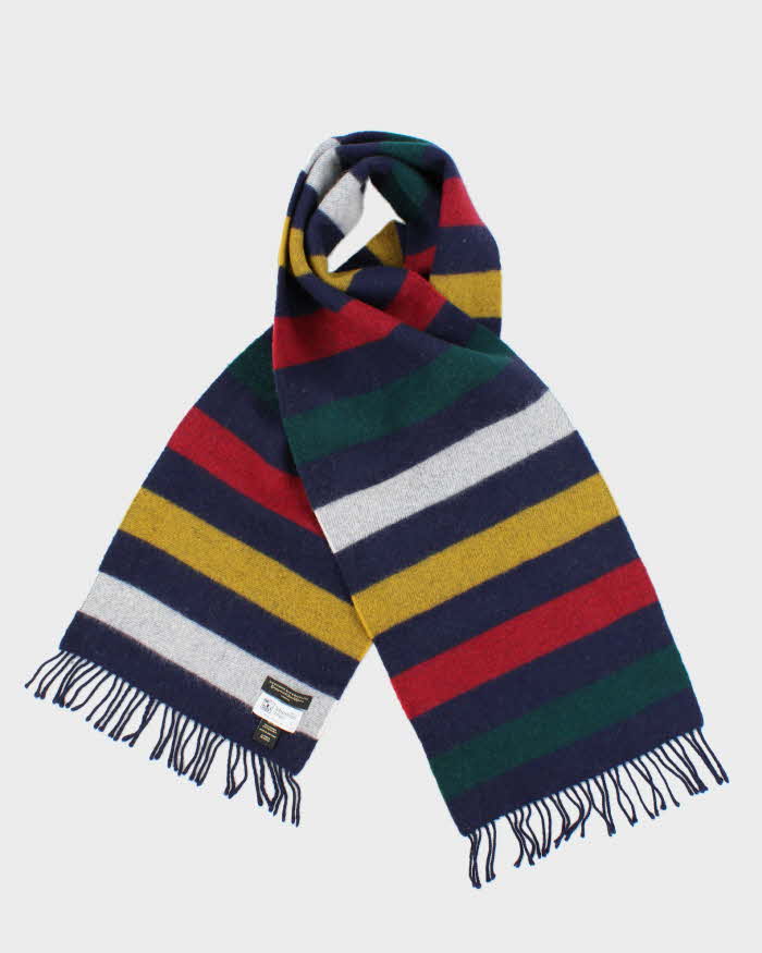 Vintage Hudson's Bay Company x Johnston's Of Elgin Wool Scarf