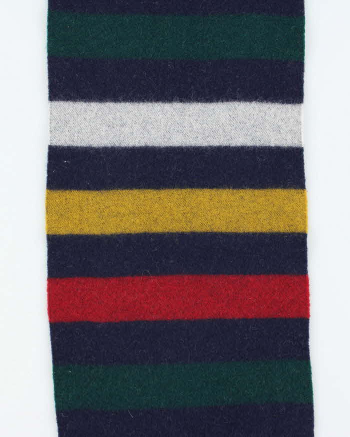 Vintage Hudson's Bay Company x Johnston's Of Elgin Wool Scarf
