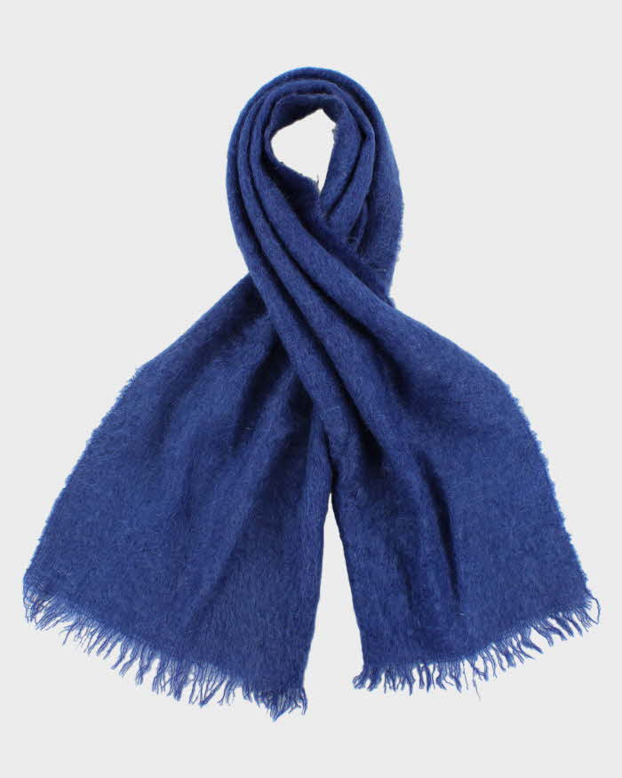 Vintage 60s Hudson's Bay Company Mohair &amp; Wool Large Scarf