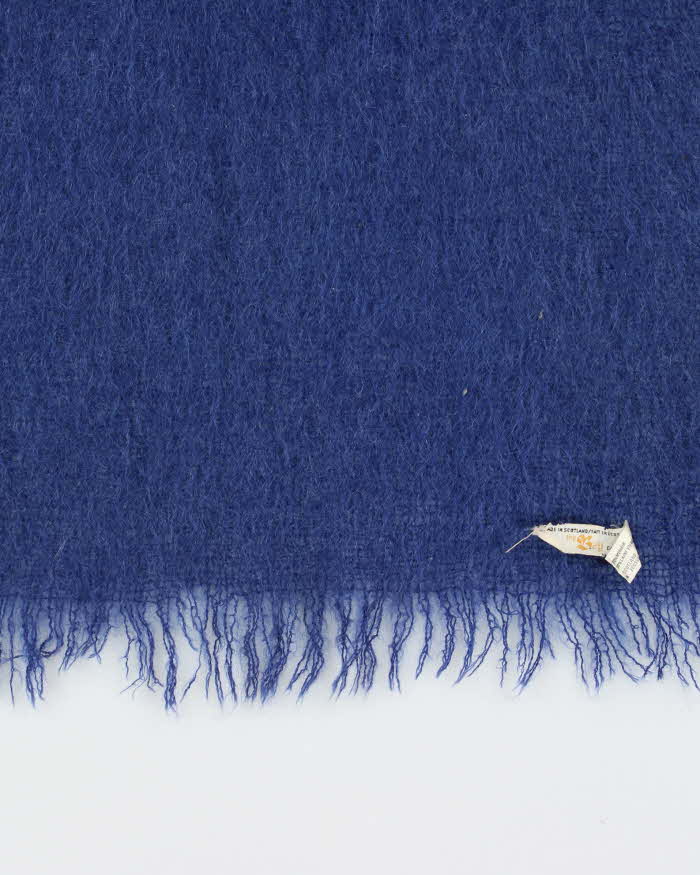Vintage 60s Hudson's Bay Company Mohair &amp; Wool Large Scarf