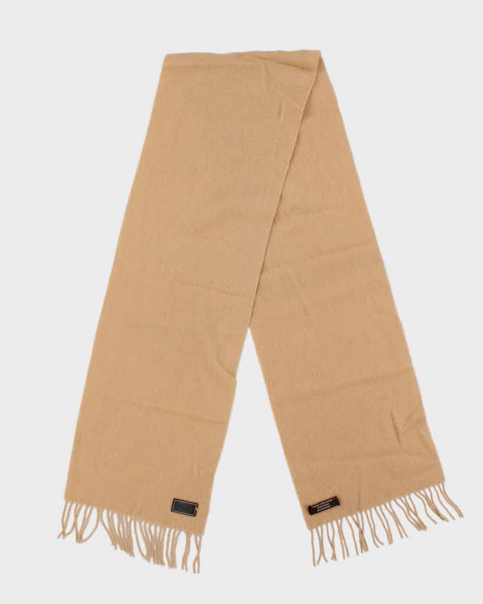 Vintage 00s Coach Wool &amp; Cashmere Scarf
