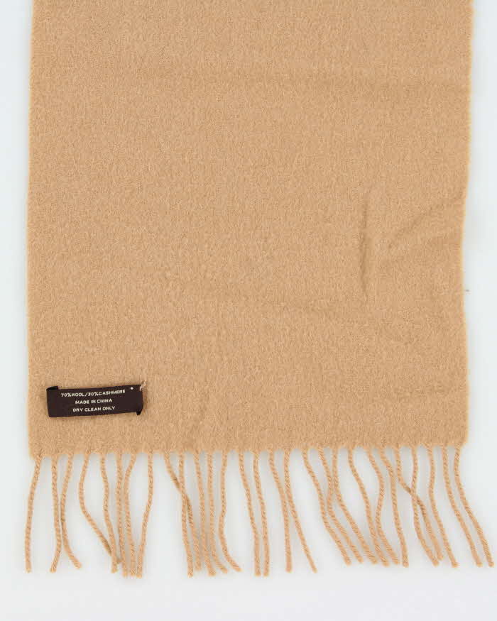 Vintage 00s Coach Wool & Cashmere Scarf