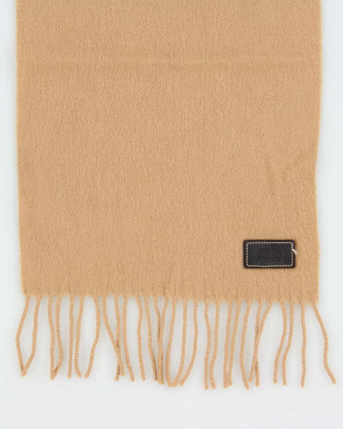 Vintage 00s Coach Wool & Cashmere Scarf