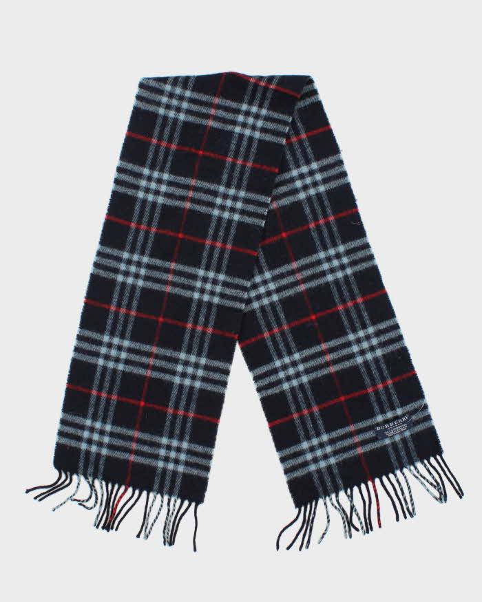 Vintage Burberry Wool Scarf