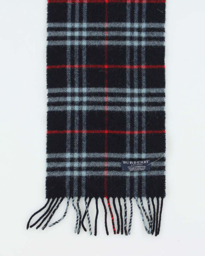 Vintage Burberry Wool Scarf
