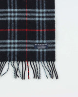 Vintage Burberry Wool Scarf
