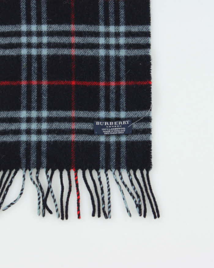 Vintage Burberry Wool Scarf
