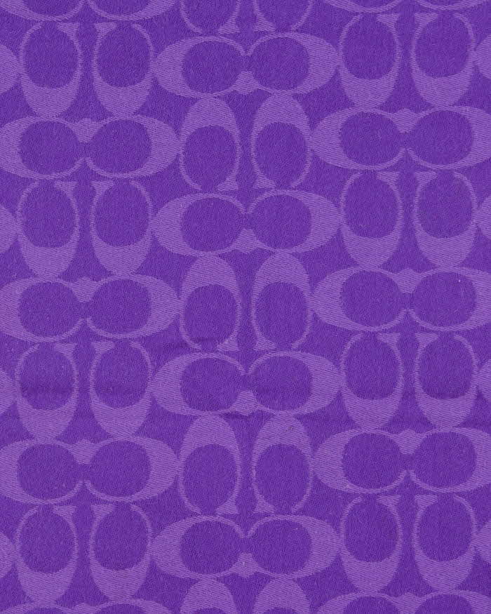 Vintage Y2k 00s Coach Merino Wool Scarf