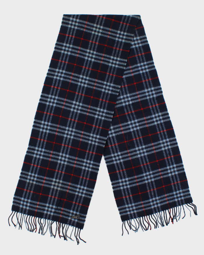 Vintage Burberry Wool Scarf