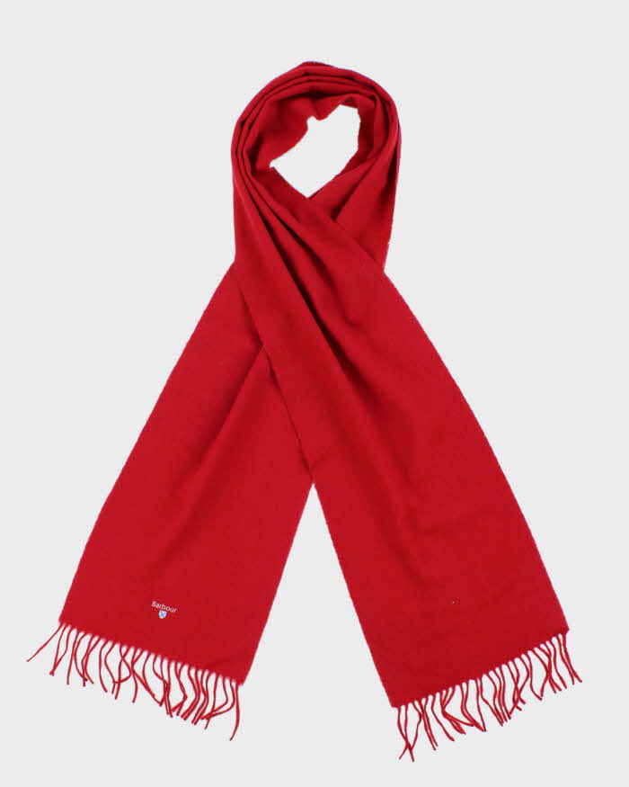 Vintage Barbour Wool Scarf