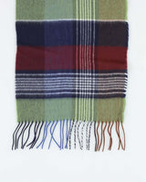 Vintage Checked Cashmere Scarf