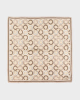 Vintage Y2K 00s Coach Monogram Silk Scarf