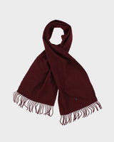 Vintage Y2K 00s Polo Ralph Lauren Made In Scotland Fringed Lambswool Scarf