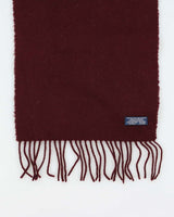 Vintage Y2K 00s Polo Ralph Lauren Made In Scotland Fringed Lambswool Scarf