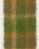 Vintage 1990s Cushendale Made In Ireland Mohair Tartan Scarf