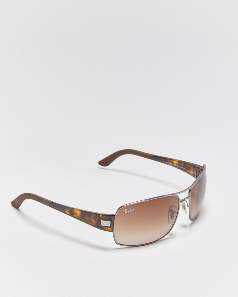 Vintage Ray-Ban Gunmetal/Tortoise Shell Sunglasses