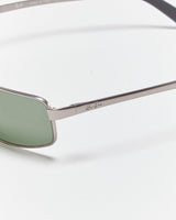 Vintage Ray-Ban Gunmetal Slim Wrap Sunglasses