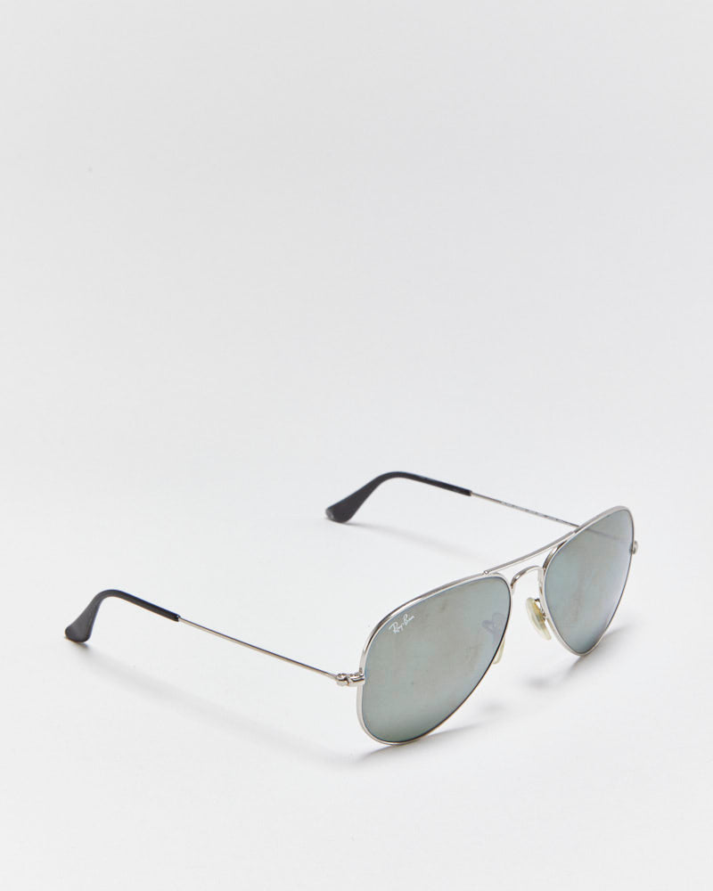 Vintage Ray-Ban Black Polarised Aviator Sunglasses