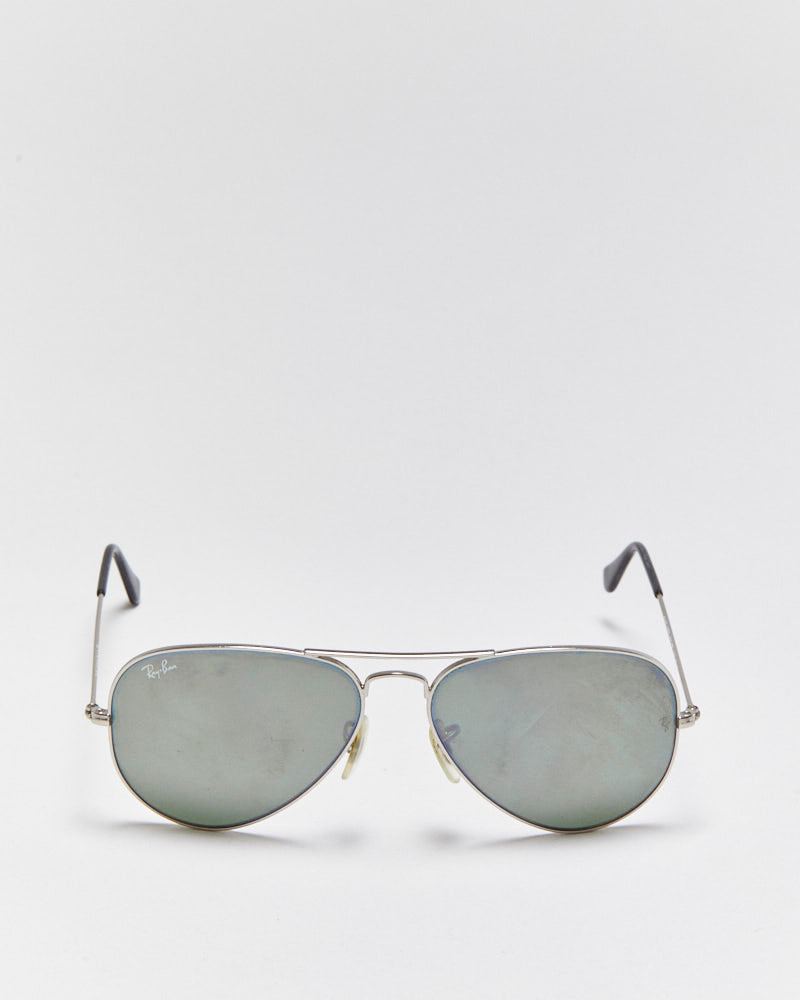 Vintage Ray-Ban Black Polarised Aviator Sunglasses
