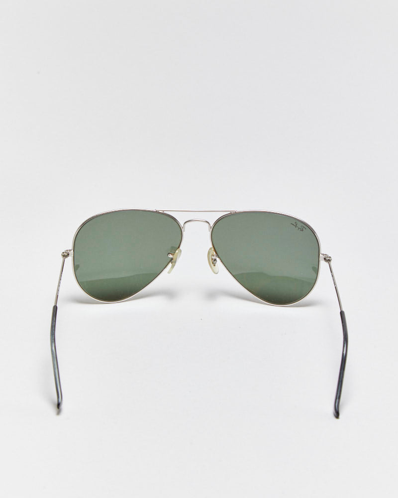 Vintage Ray-Ban Black Polarised Aviator Sunglasses