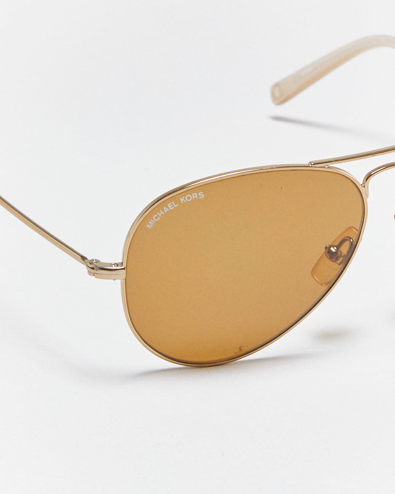 Vintage Y2K 2000s Michael Kors Jet Set Aviator Sunglasses