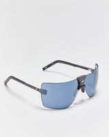 Vintage Gargoyles Black Ice Mirrored Terminator Sunglasses