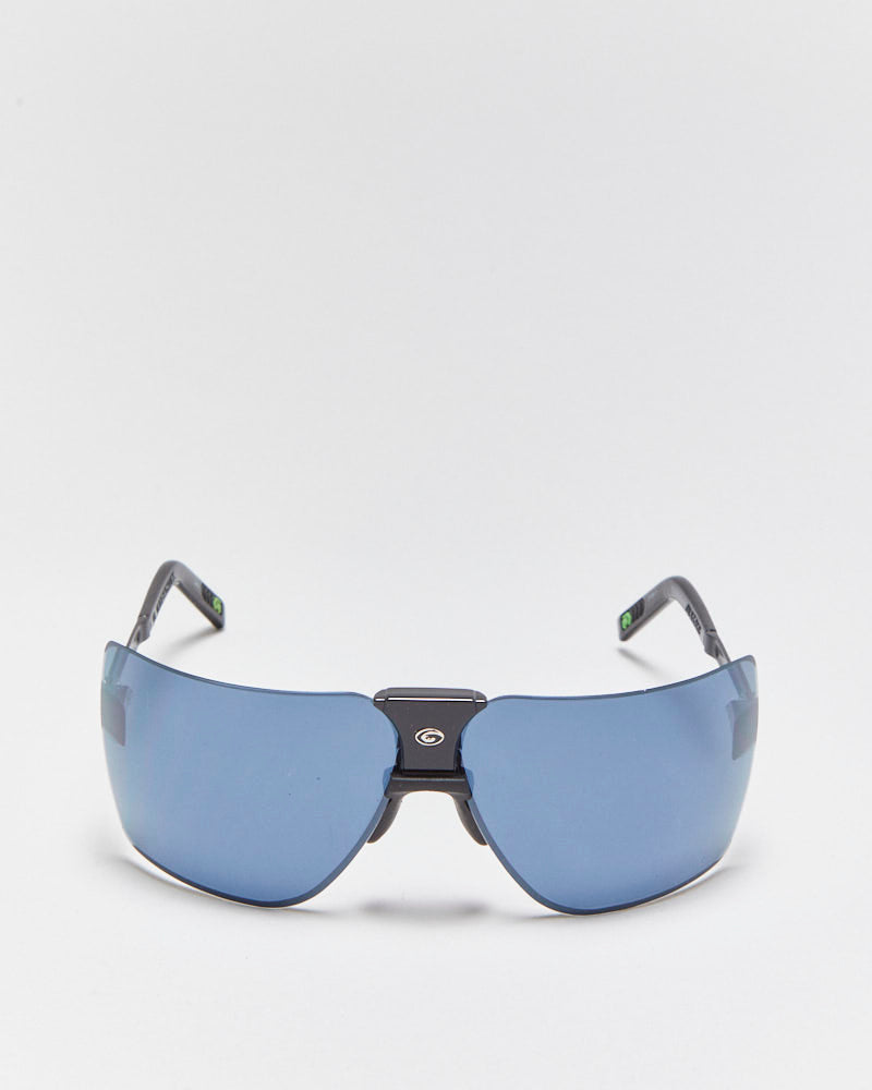Vintage Gargoyles Black Ice Mirrored Terminator Sunglasses