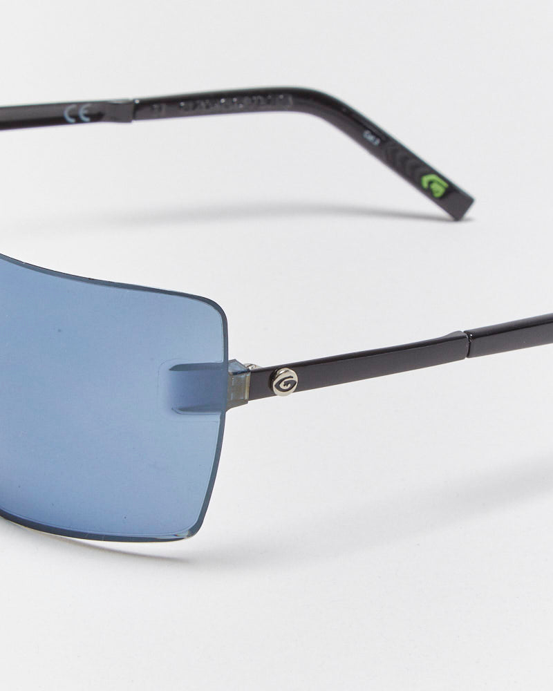 Vintage Gargoyles Black Ice Mirrored Terminator Sunglasses