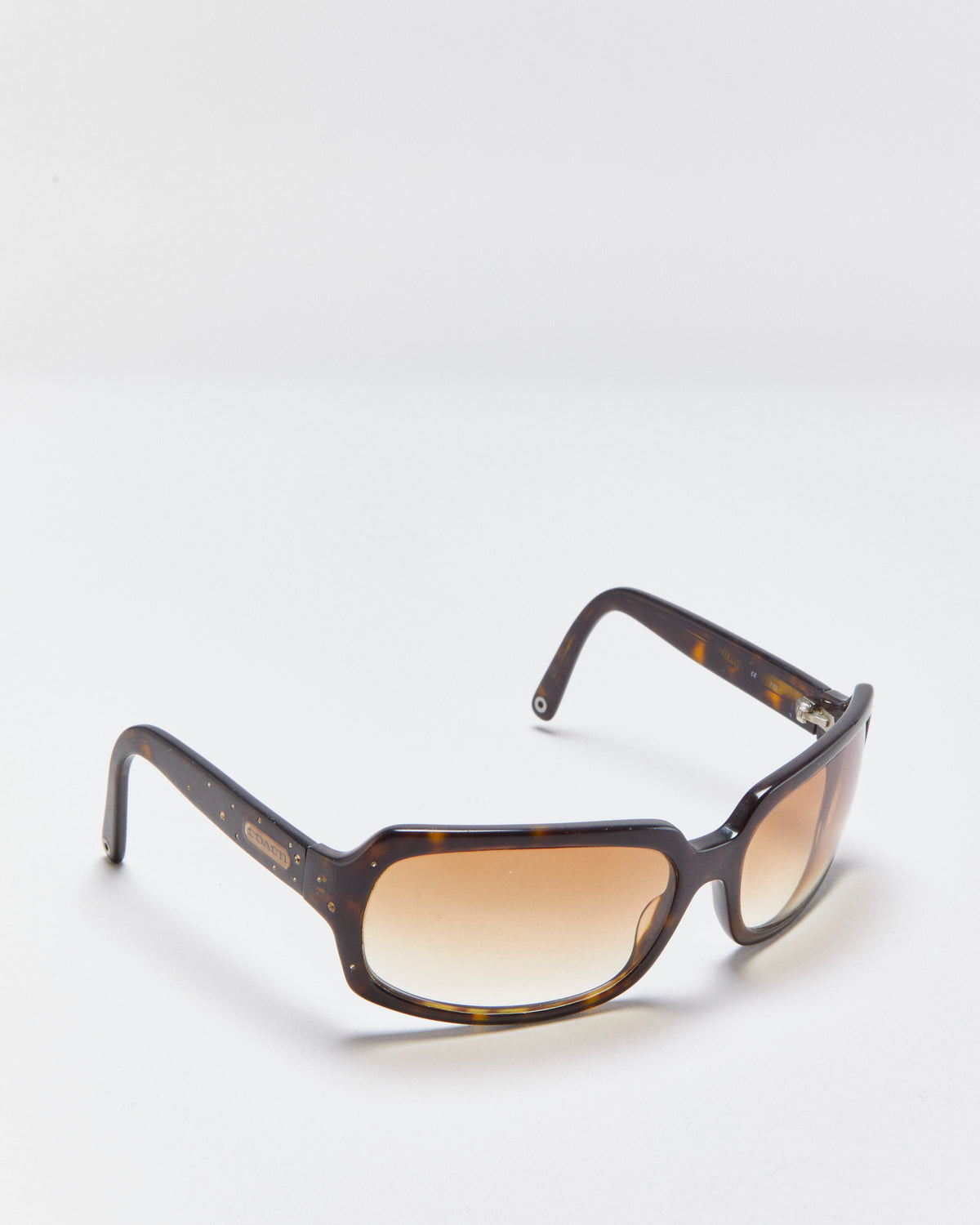 Vintage Y2K 00s Coach 'Samantha' Tortoise Shell Sunglasses