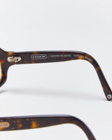 Vintage Y2K 00s Coach 'Samantha' Tortoise Shell Sunglasses